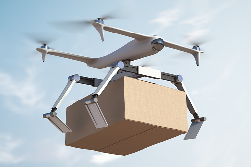 Drones used store for delivery