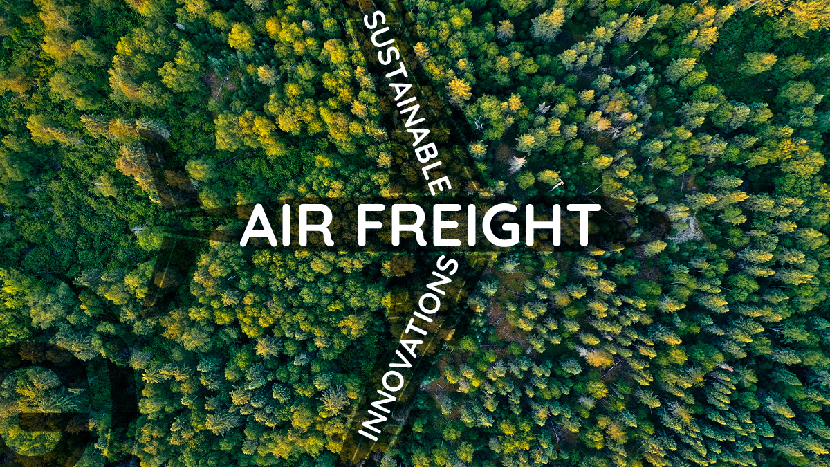 air freight industry- sustainability measures