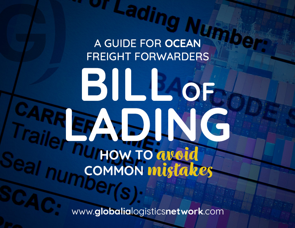 Common mistakes when preparing a Bill of Lading
