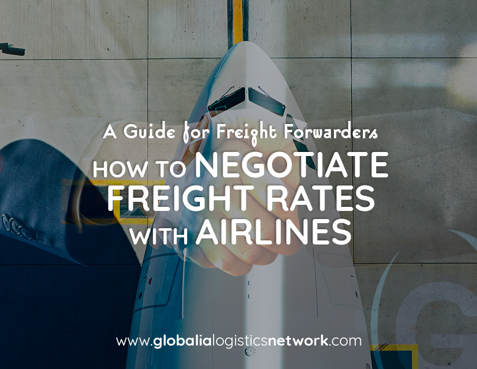 How to negotiate freight rates with airlines