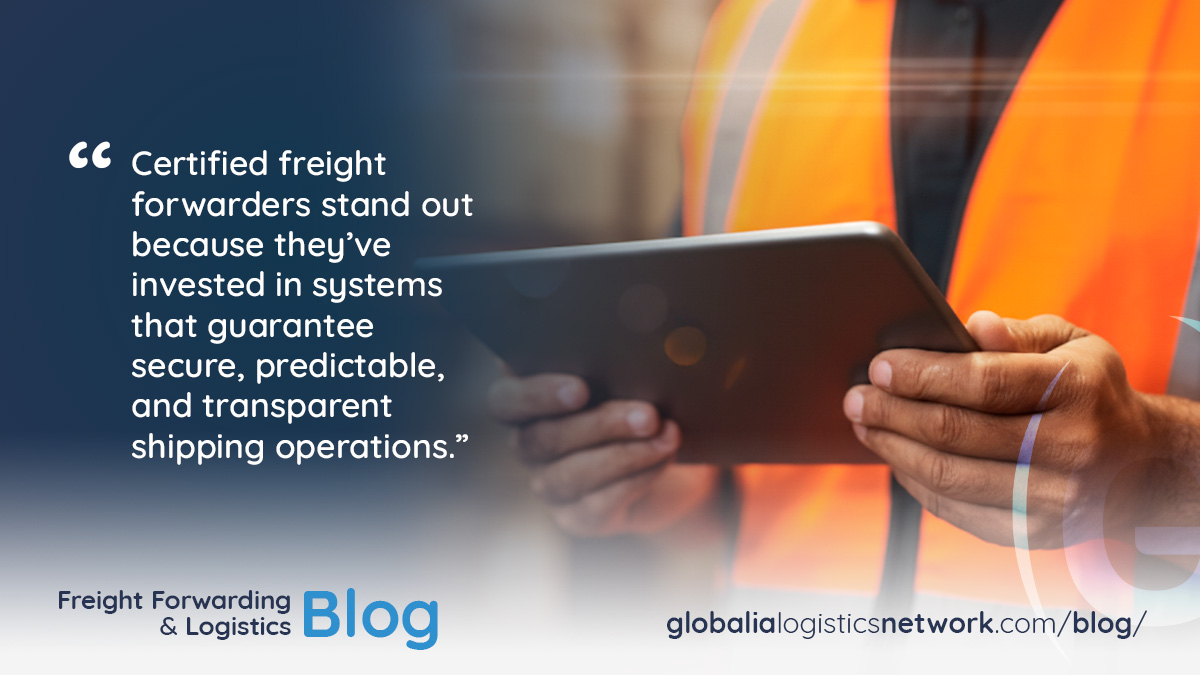 the top logistics certifications for freight forwarders