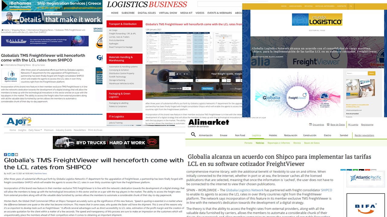 GLB_FreightViewer_LCL rates_digital freight forwarder 