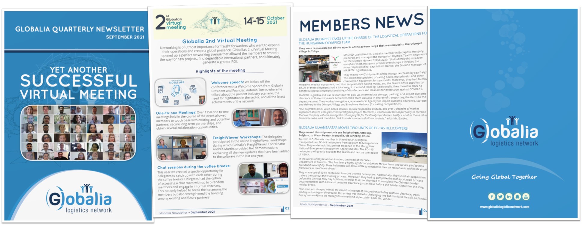 Globalia Logistics Network newsletters