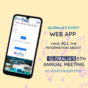 Web app for Globalia's 5th Annual Meeting