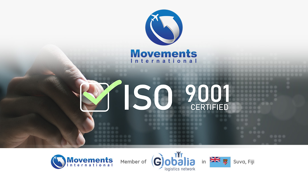 Logo of logistics company that recently obtained ISO 9001 certification